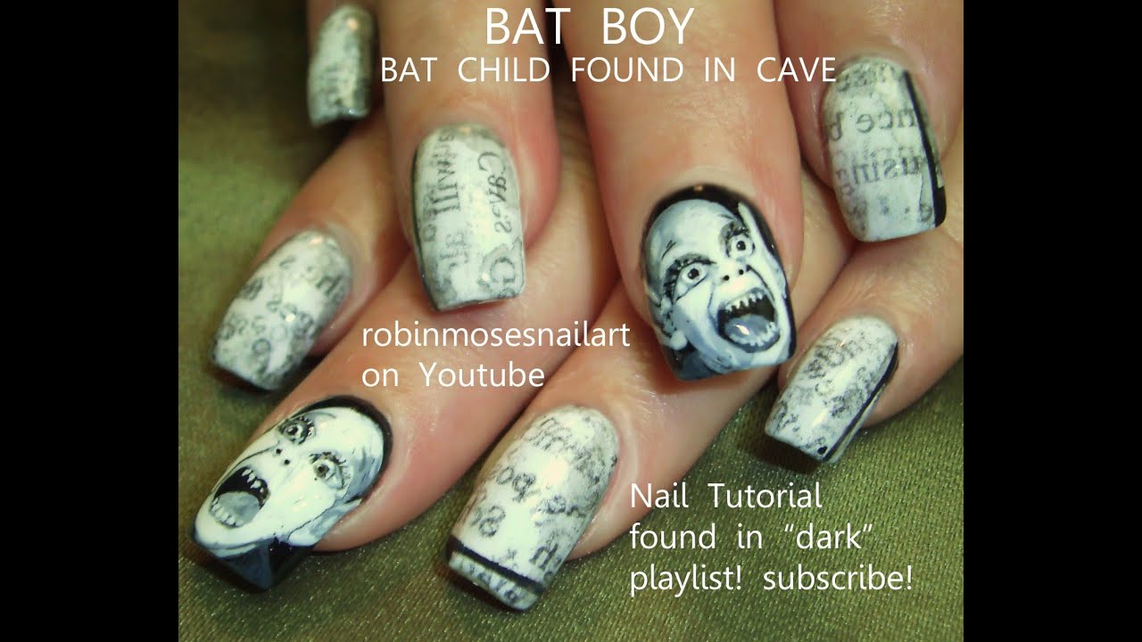 Halloween Nail Art Designs Youtube Halloween Nail Art Designs Youtube
