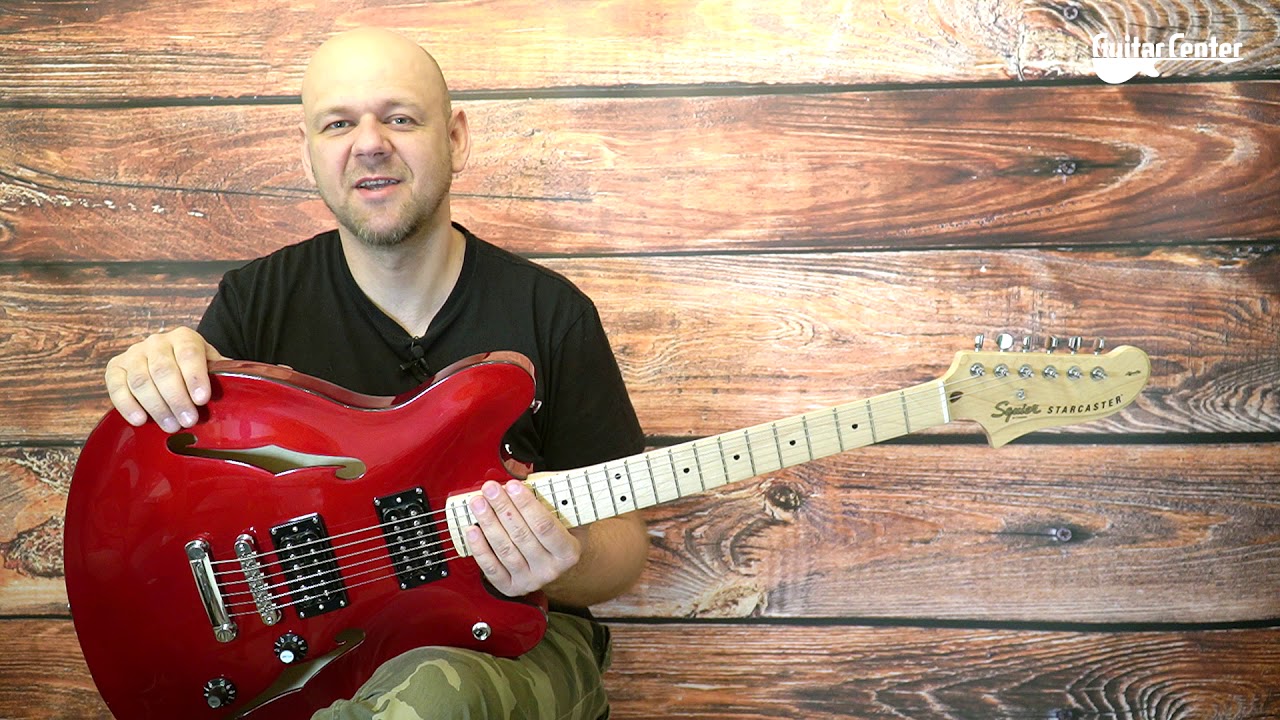 Squier Affinity Starcaster MN CAR | Guitar Center PL - YouTube