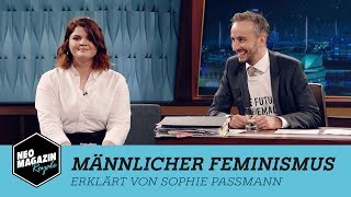 Sophie Passmann erklärt männlichen Feminismus | NEO MAGAZIN ROYALE mit Jan Böhmermann - ZDFneo