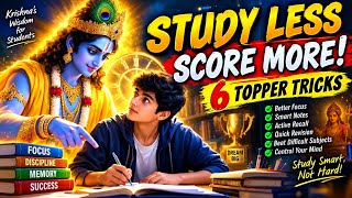 6 Study Tricks Toppers Use to Score More in Less Time | Maa Durga Wisdom