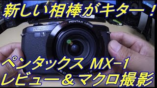 PENTAX MX-1 レビュー～１ｃｍマクロ