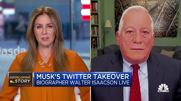 Elon Musk biographer Walter Isaacson on looming Twitter layoffs and potential user fees