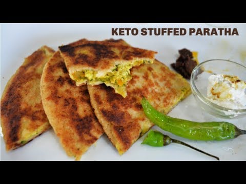 keto-stuffed-paneer-paratha-|-keto-vegetarian-snack-|-vegetarian-indian-keto