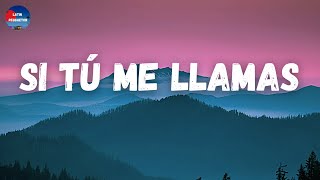Omar Montes, Belinda - Si Tú Me Llamas (Letra/Lyrics)