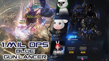 Lost Ark - Out-Damage EVERYONE As Blue Gunlancer (My Trixion DPS)