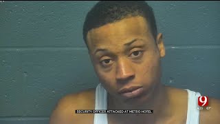 Man Arrested After Pepper Spraying, Biting Hotel Security Guard