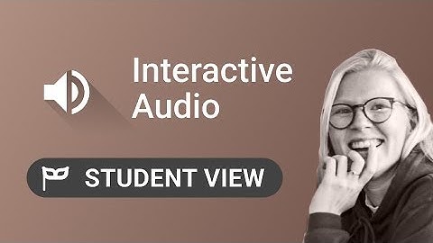 FeedbackFruits Interactive Audio for Students