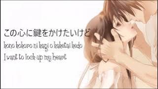 Kana Nishino - Distance (Nightcore) [Eng sub, Romaji, Kanji]