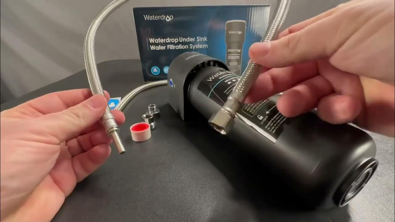 Waterdrop 10UA Under Sink Water Filter System Review YouTube