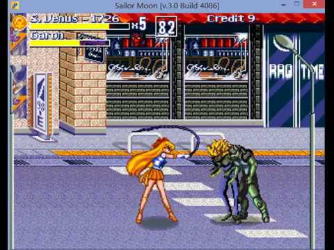 Sailor Moon Openbor Gameplay Youtube 