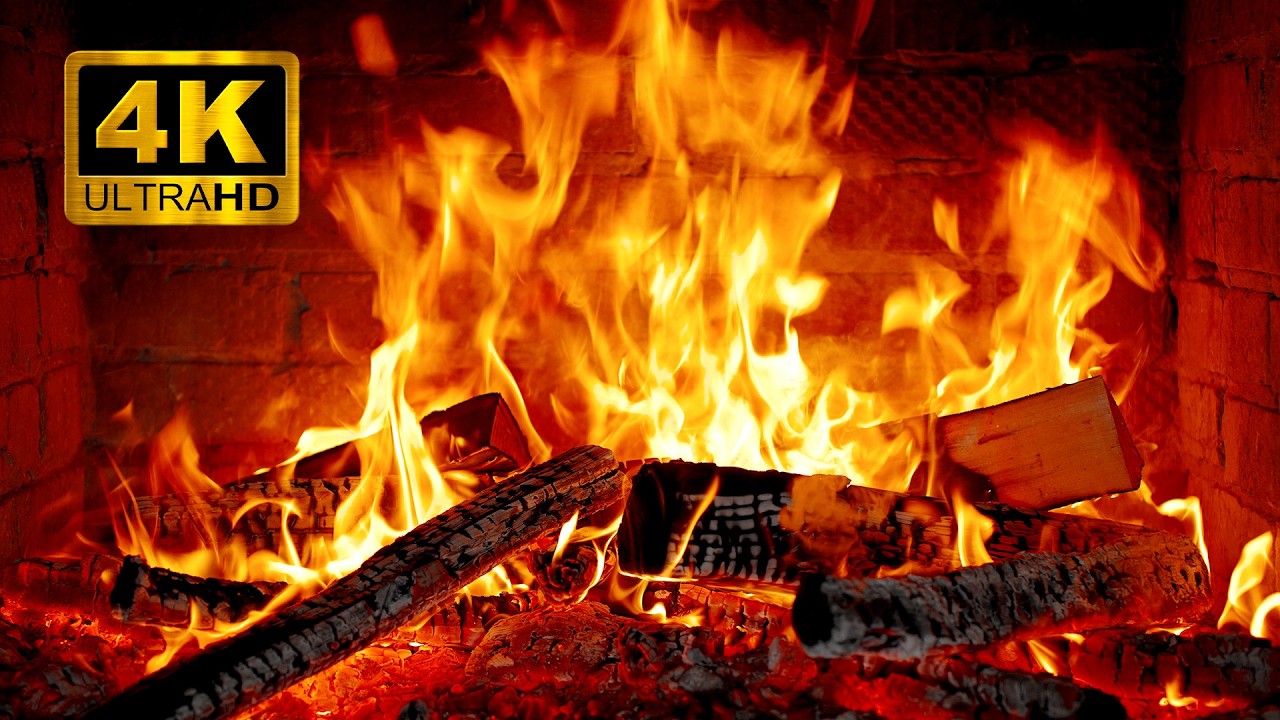 🔥 Уютный камин высотой 12 дюймов | Расслабьтесь, поспите, поучитесь у настоящего потрескивающего огн