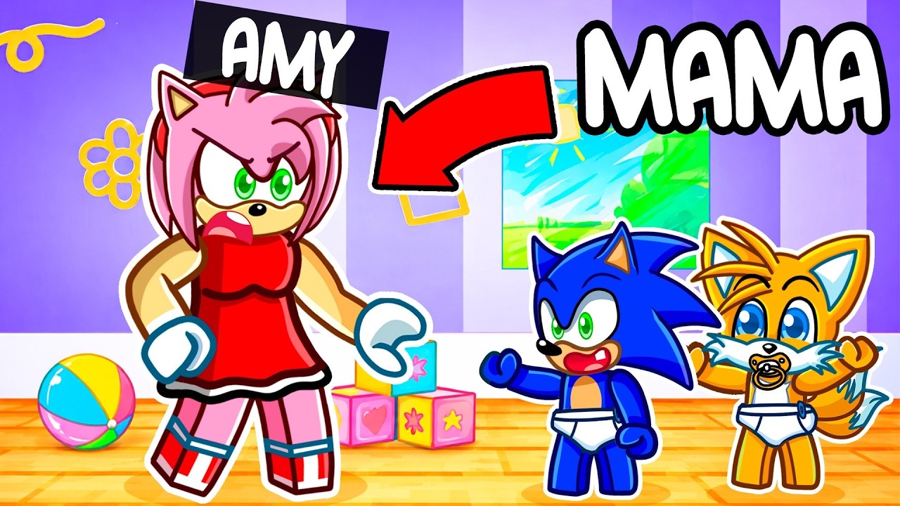 Mi Amiga Se Convierte en MAMÁ en Roblox!