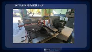 Hem Sidewinder Saw Lot 11