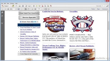 Adobe Acrobat XI Tutorial | Converting Email To PDF With Microsoft Outlook
