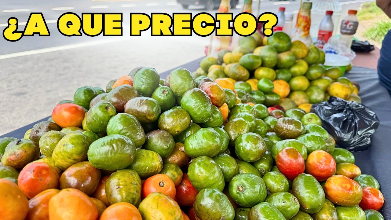 YA HAY JOCOTES CORONA en EL SALVADOR | Fruta de temporada 