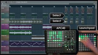 FL Studio Alpha Testing | Performance Mode APC40 & Launchpad Duet