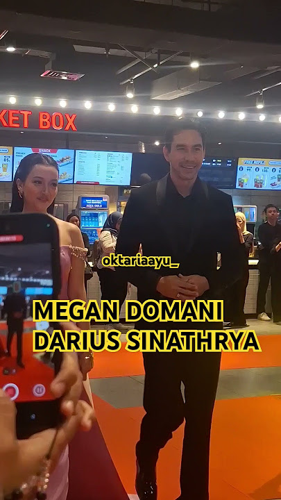 MEGAN DOMANI & DARIUS SINATHRYA RED CARPET GALA PREMIERE SERIES SUGAR DADDY #video #shorts #series