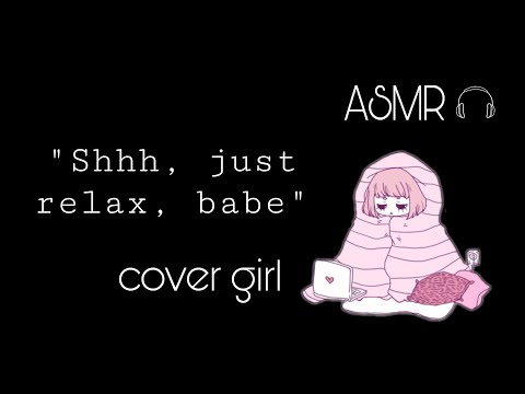 [F4A] gf shushes you to sleep while typing [keyboard sounds][white noise][asmr gf]