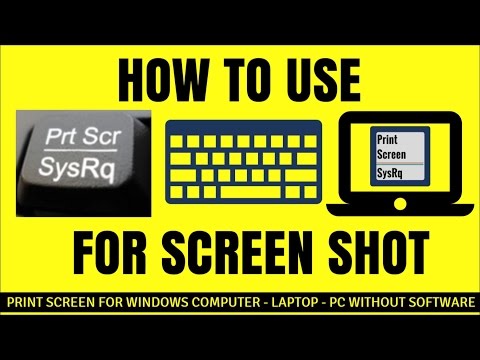 How To Take A Screenshots On Your Laptop/PC In Windows 7, 8, 10 (Without Software) capture easily hqdefault
