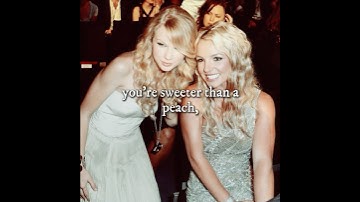 ppl are saying this song is about britney #taylorswift #britneyspears #fypシ゚viral #fypyoutube #edit