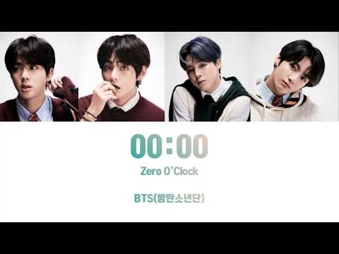 BTS (방탄소년단) - 00:00 (Zero O'Clock) (Color Coded Lyrics 가사)