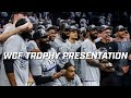 Mavs win the Western Conference! Full Trophy Presentation! Luka Doncic WCF MVP!