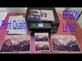 EPSON EcoTank L6160 Print Quality TEST PART 3