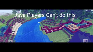 Why Bedrock Edition Is better than Java edition