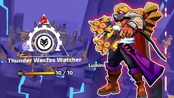 Torchlight: Infinite Carino Thunder Waste Watcher T6 Boss Battle (Road to T7)