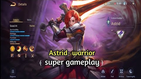 cot: Astrid pro gameplay | MOBA | Best Build | Slayer lane