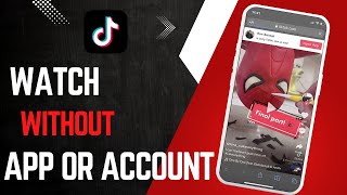How To Watch TikTok Without Account Or App !