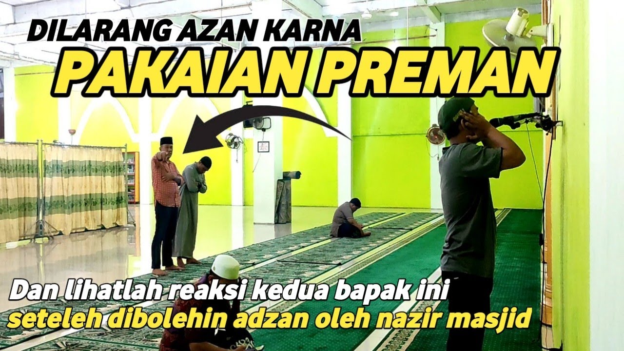 ADZAN TERBARU NAHAWAND PAKEAN PREMAN Awalnya tidak di bolehin adzan😠😠😱 (Ahmad khoir el)