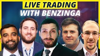 Live Trading With Benzinga GME AMC PENN  | Stock Market Live 🚨