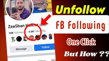 How To Unfollow All Facebook Following in One Click 2022 || Aek Sath Unfollow Karen New Update 2023