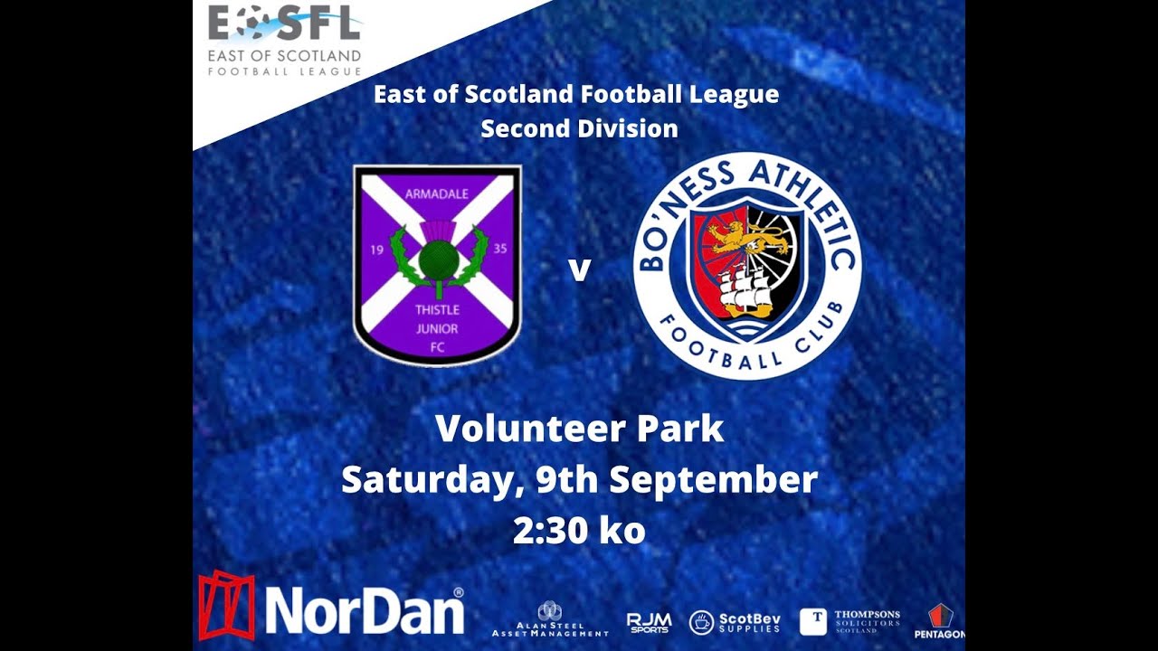 Highlights Armadale Thistle 0 2 Bo'ness Athletic 09.09.2023 YouTube