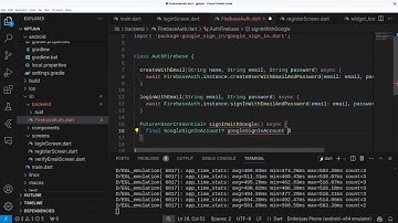 Flutter - Dart Authentication - Email ve Google Hesabı ile Kayıt İşlemleri Part 1