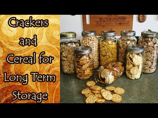 How to Store Cereal Long Term