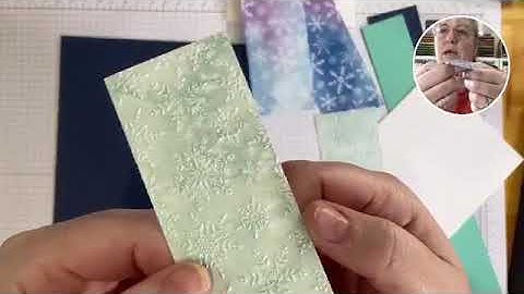 Snowflake Splendor Suite Tutorial - 3 Cards (I hurt myself during a live video!!)