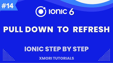 Pull Down to Refresh in ionic [Ionic 6 Step By Step #14] #xmori_tutorials