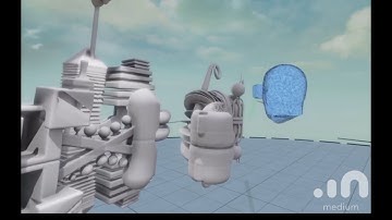 Building Islands in Space "In Medium" in the Oculus Rift with Touch