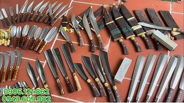 🥰🥰TỔNG HỢP NHỮNG MẪU DAO CHẶT DAO THÁI DAO ĐI RỪNG CHUẨN THÉP NHÍP 100%