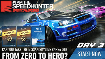 Need For Speed No Limits SPEEDHUNTERS Event Day 3 We Have Boost Nissan Skyline GT-R BNR34 Gameplay
