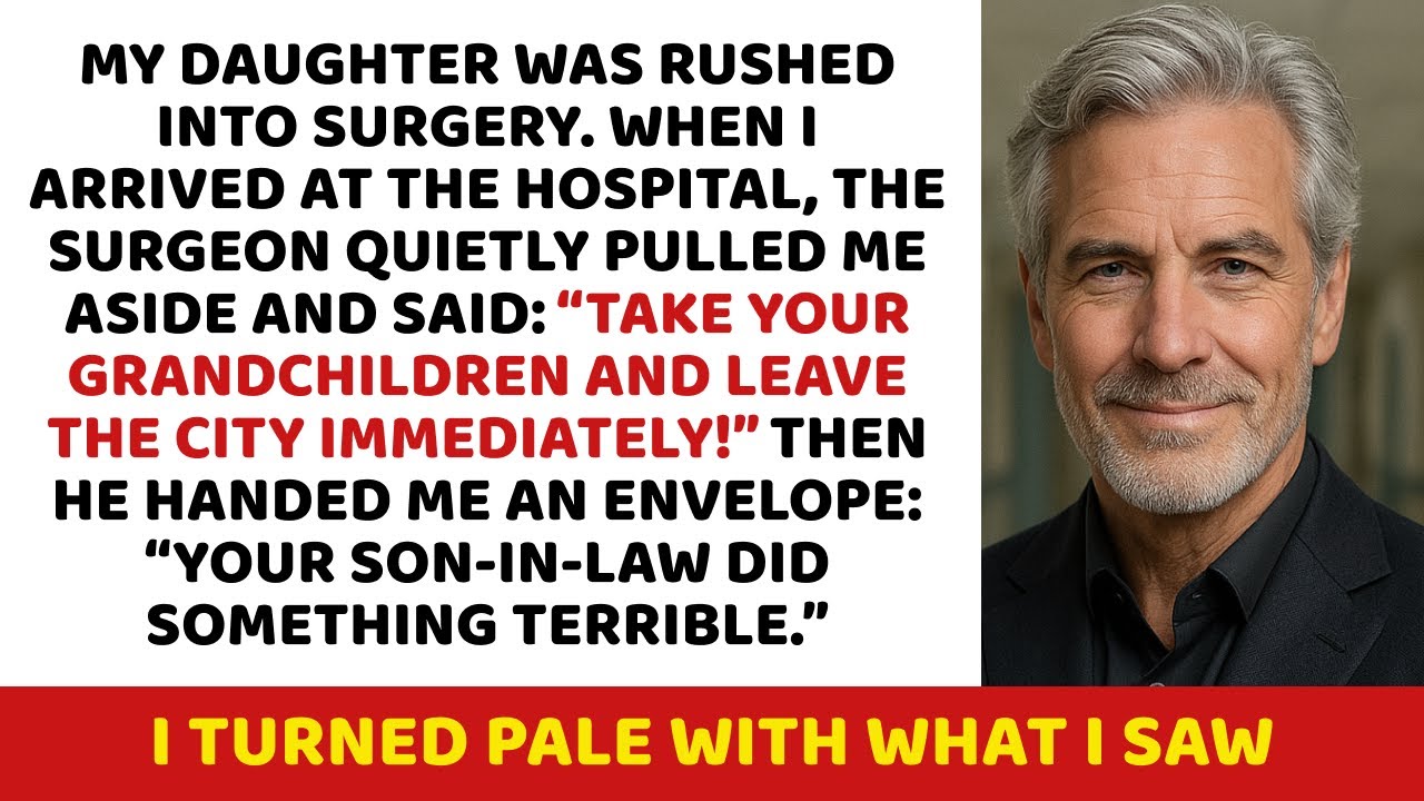 Мою дочь срочно отправили на операцию. Когда я приехала в больницу, хирург тихонько вытащил меня.