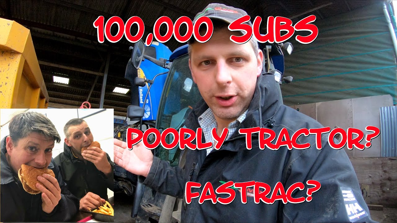 BROKEN TRACTOR, JCB FASTRAC? £4500 OF FISH AND CHIPS? I'LL BE BROKE AT THIS RATE!