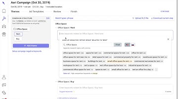 How To Build Single Theme Ad Groups (Step 1) Theme Builder