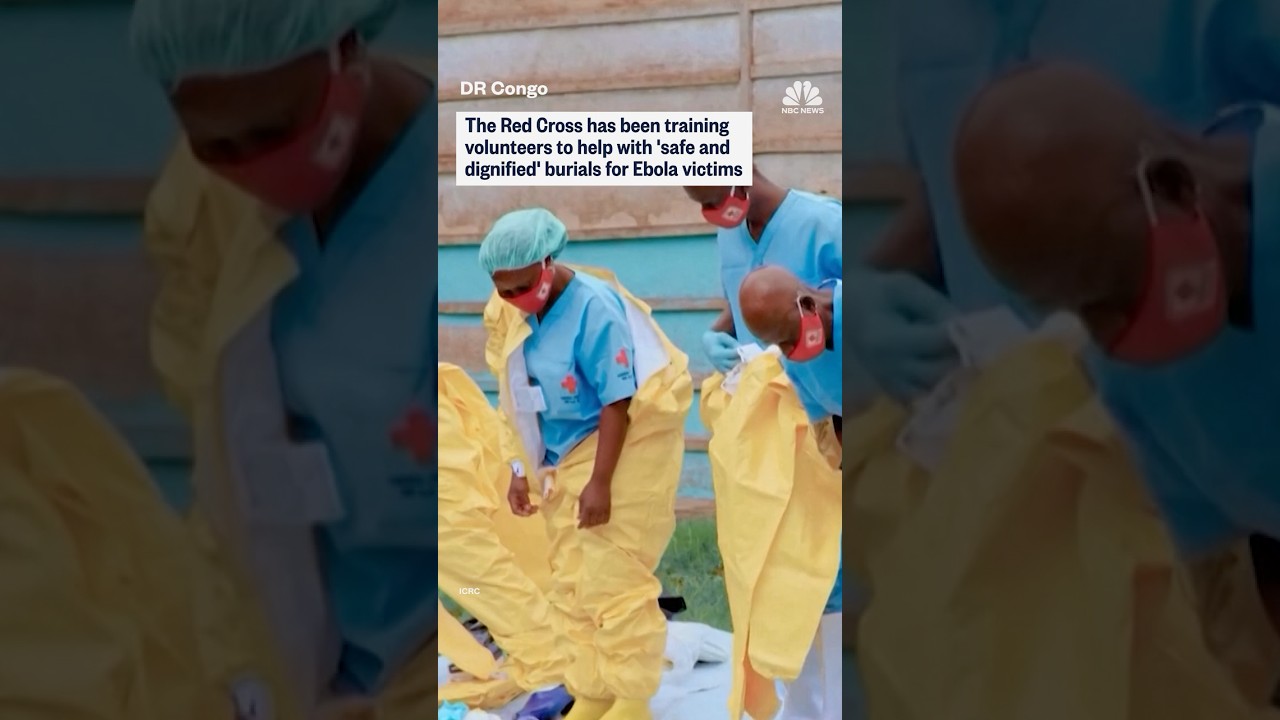 Red Cross has been training volunteers to help with ‘safe and dignified’ burials for Ebola victims Red Cross has been training volunteers to help with ‘safe and dignified’ burials for Ebola victims