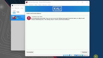 ✅ An installation step failed - Kali Linux Installation Error FIX  - VirtualBox