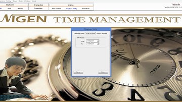 How to Backup Database Nigen N-928s Software TMS Cara Back up