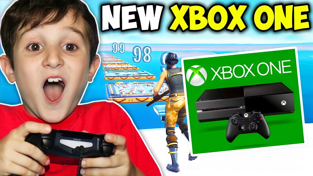 KID GETS XBOX ONE IF BEATS DEATHRUN!!! - Fortnite