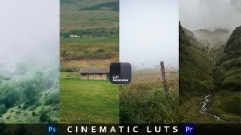Create You Own  Custom Premiere Pro Luts in Photoshop